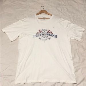 White Polo Tee Shirt